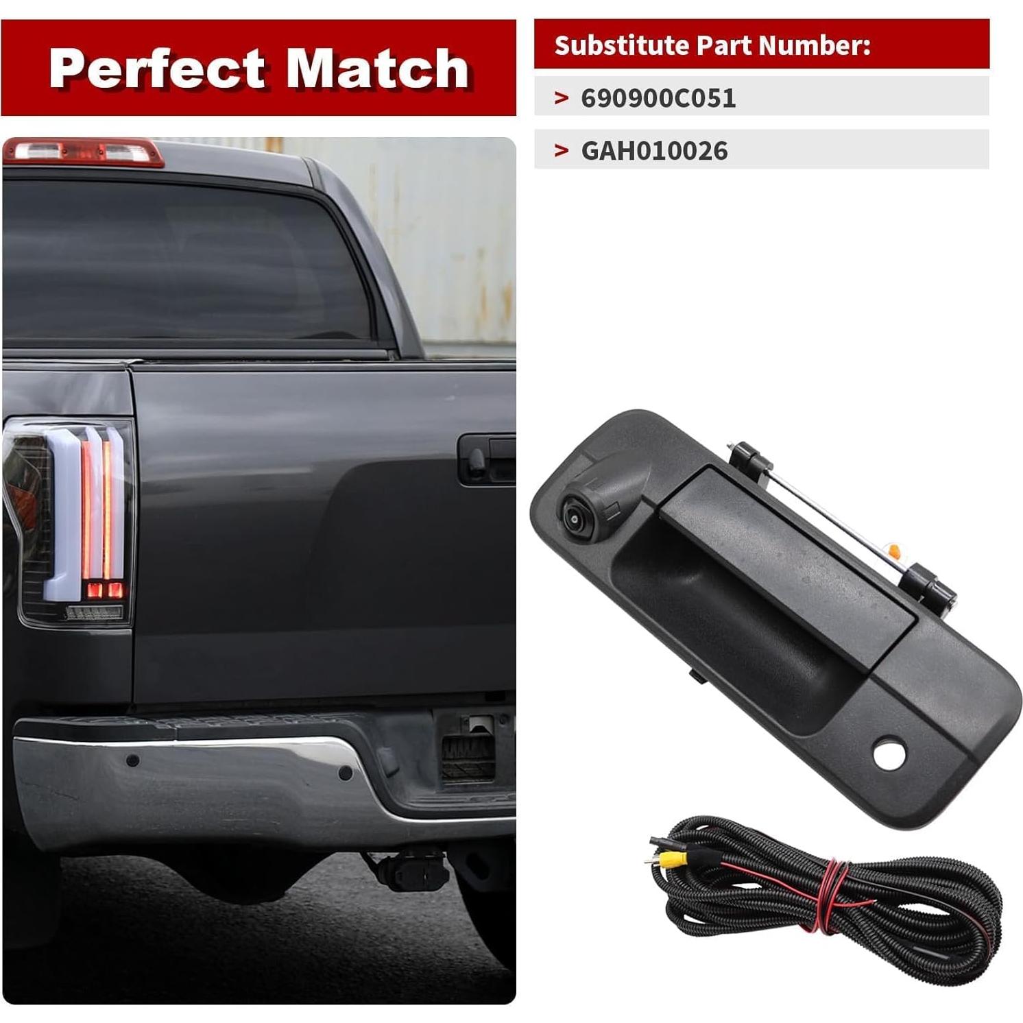 Cámara de Respaldo Nakkaa para Tundra 2007-2013, 170°