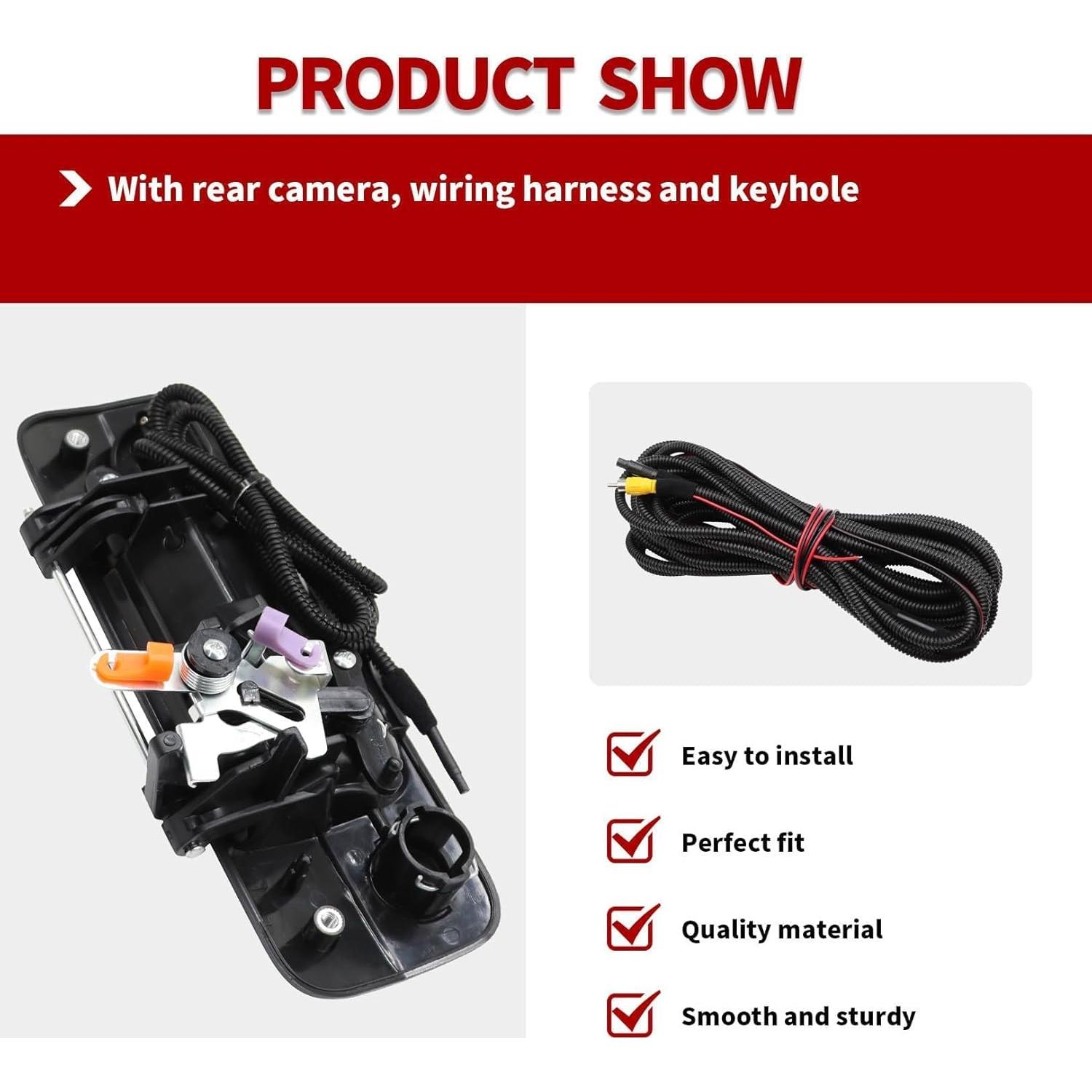 Cámara de Respaldo Nakkaa para Tundra 2007-2013, 170°