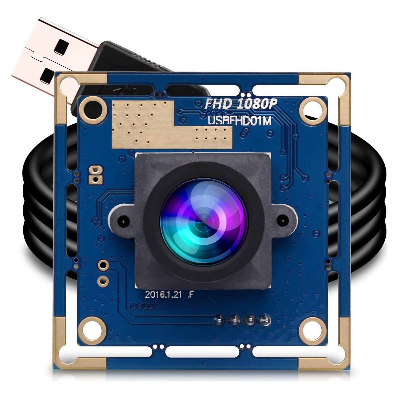 Cámara de Seguridad USB ELP 1080P HD Gran Angular 2MP