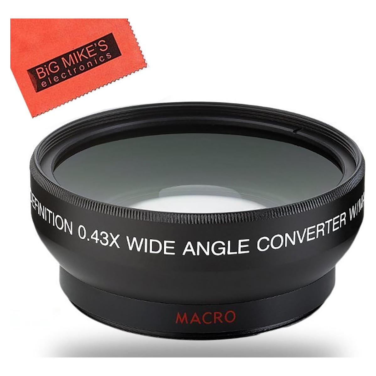 Lente Gran Angular 40.5mm Big Mike's para Sony Alpha E-Mount