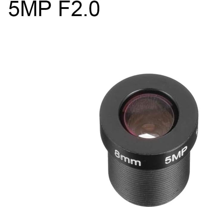 Lente de Cámara Gran Angular 8mm F2.0 uxcell para CCTV