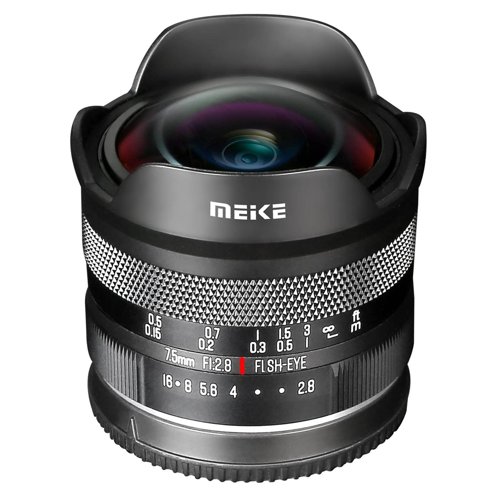 Lente Gran Angular Manual Meike 7.5mm f2.8 para Nikon Z