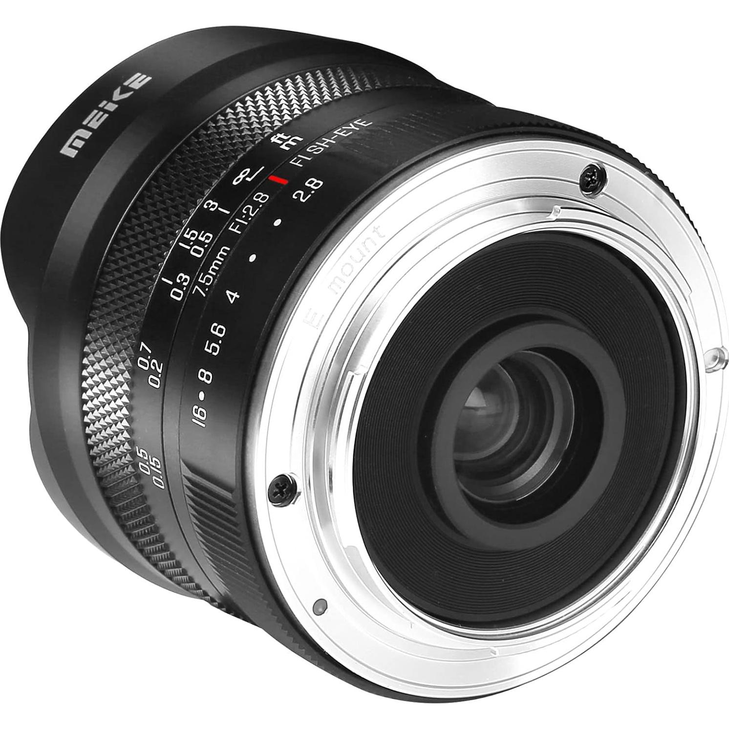 Lente Gran Angular Manual Meike 7.5mm f2.8 para Nikon Z