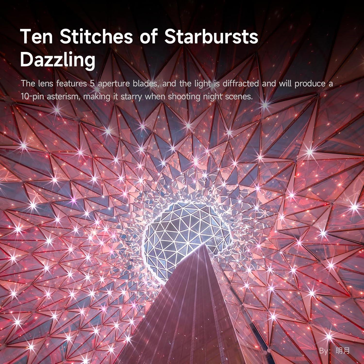 Lente Brightin Star 9mm F5.6 para Nikon Z - Ultra Ancho 132°