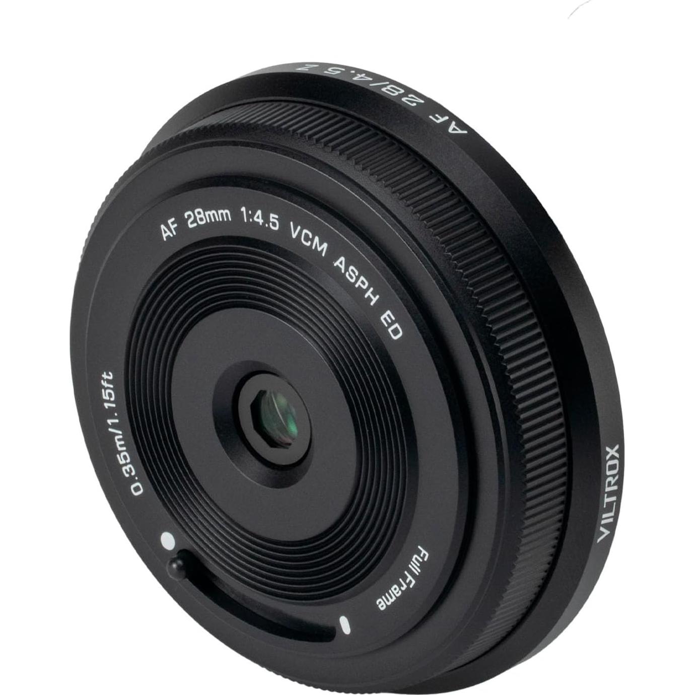 Lente Pancake Viltrox AF 28mm F4.5 para Nikon Z - Gran Angular