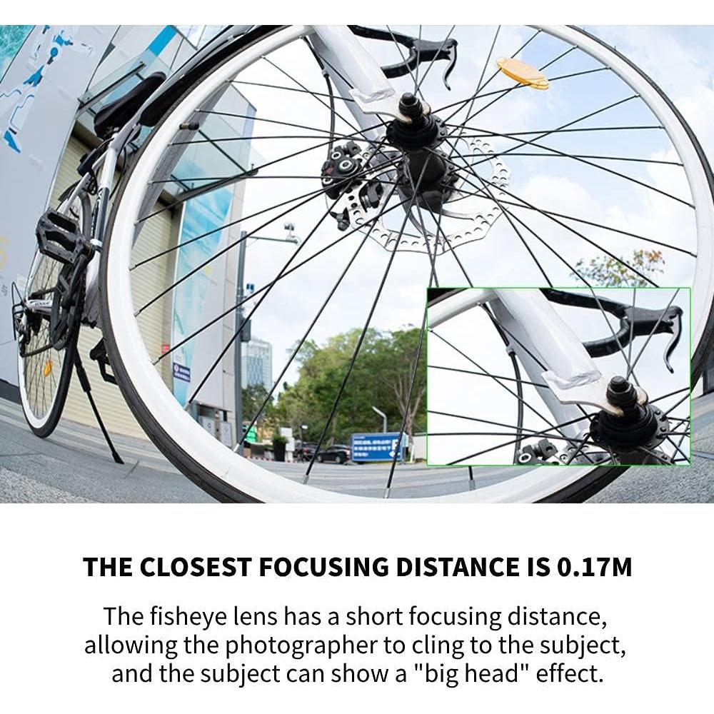 Lente Fisheye 7artisans 10mm F2.8 para Nikon Z - 178°