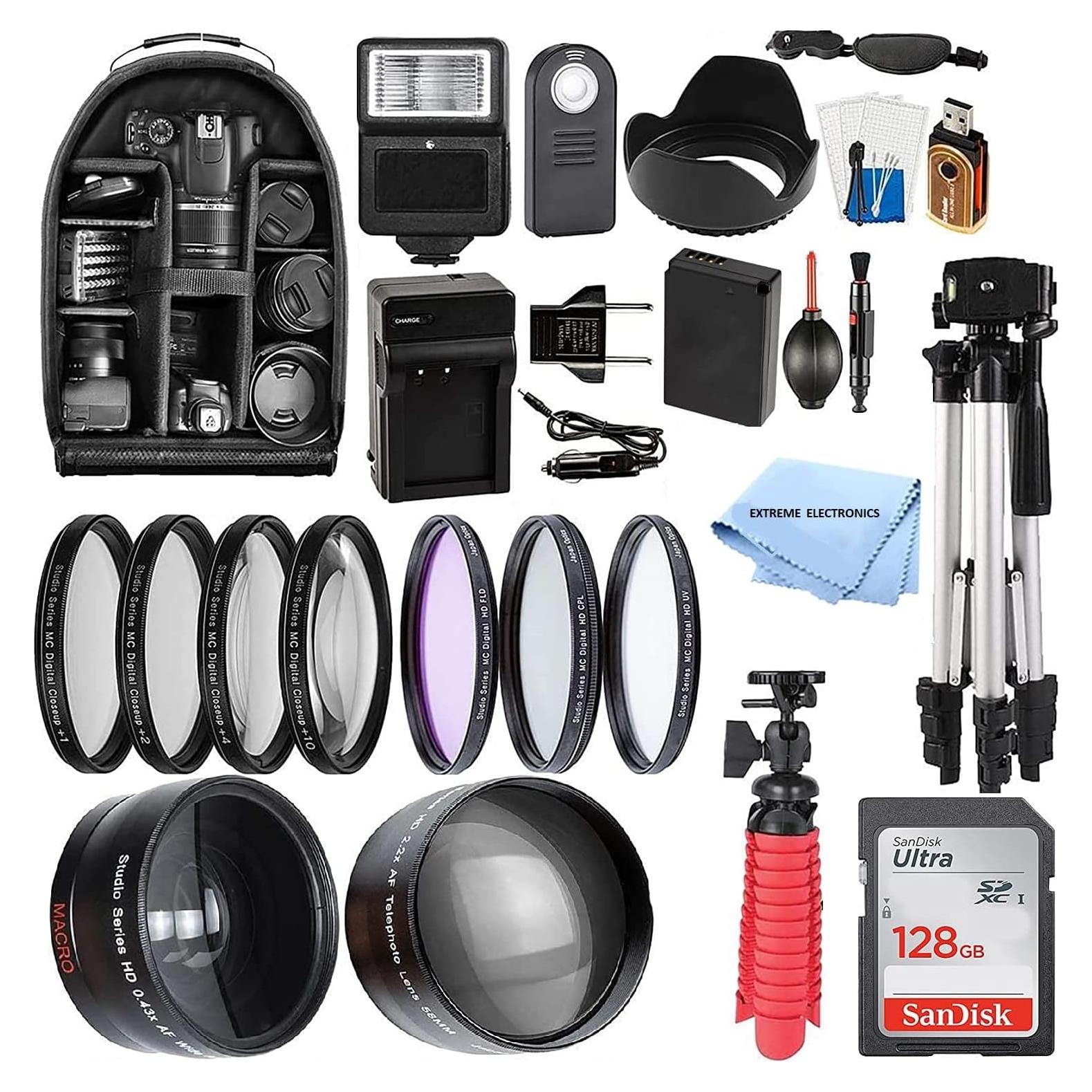 Kit de Accesorios 55mm para Nikon D3400 D3500 D5500 D5600