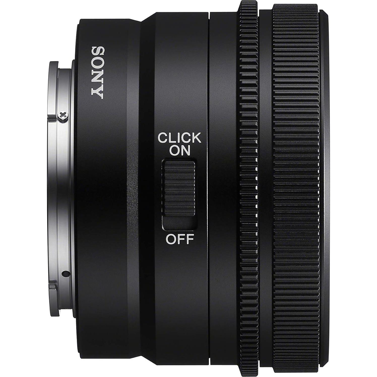 Lente Sony FE 24mm F2.8 G Ultra-Compacto 161g