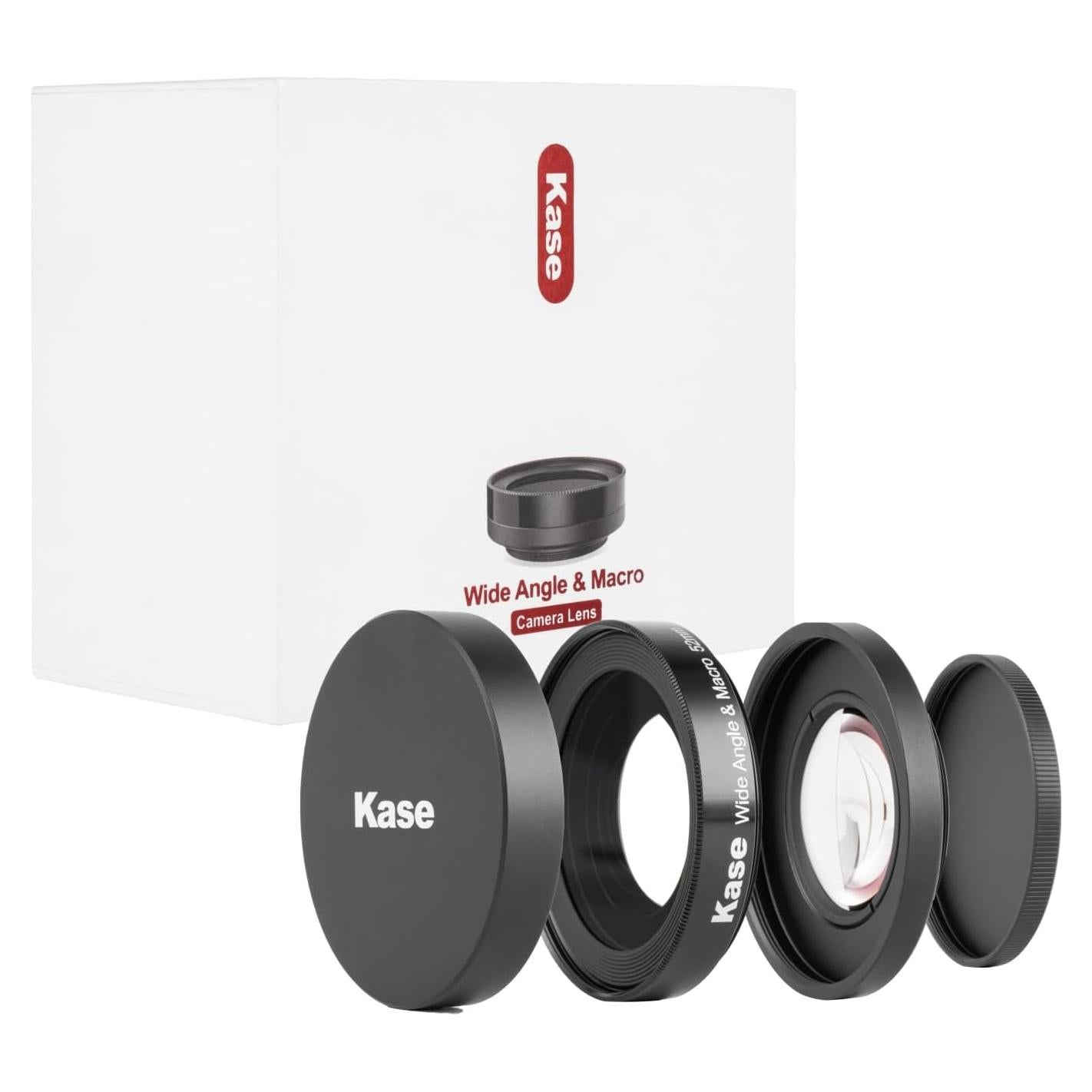 Lente Gran Angular 18mm y Macro Kase 40.5mm para Sony ZV-E10