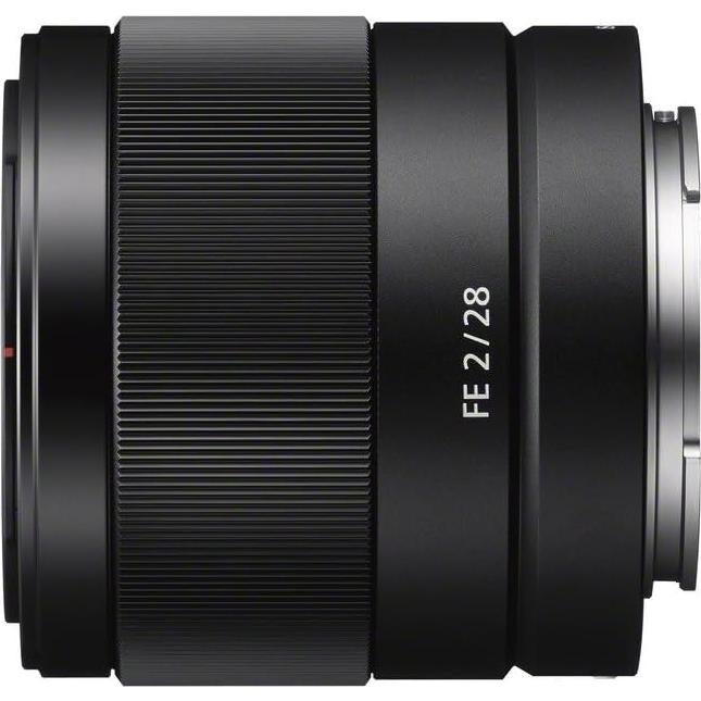 Lente Sony FE 28mm f/2 para Cámaras Sin Espejo - Renovada