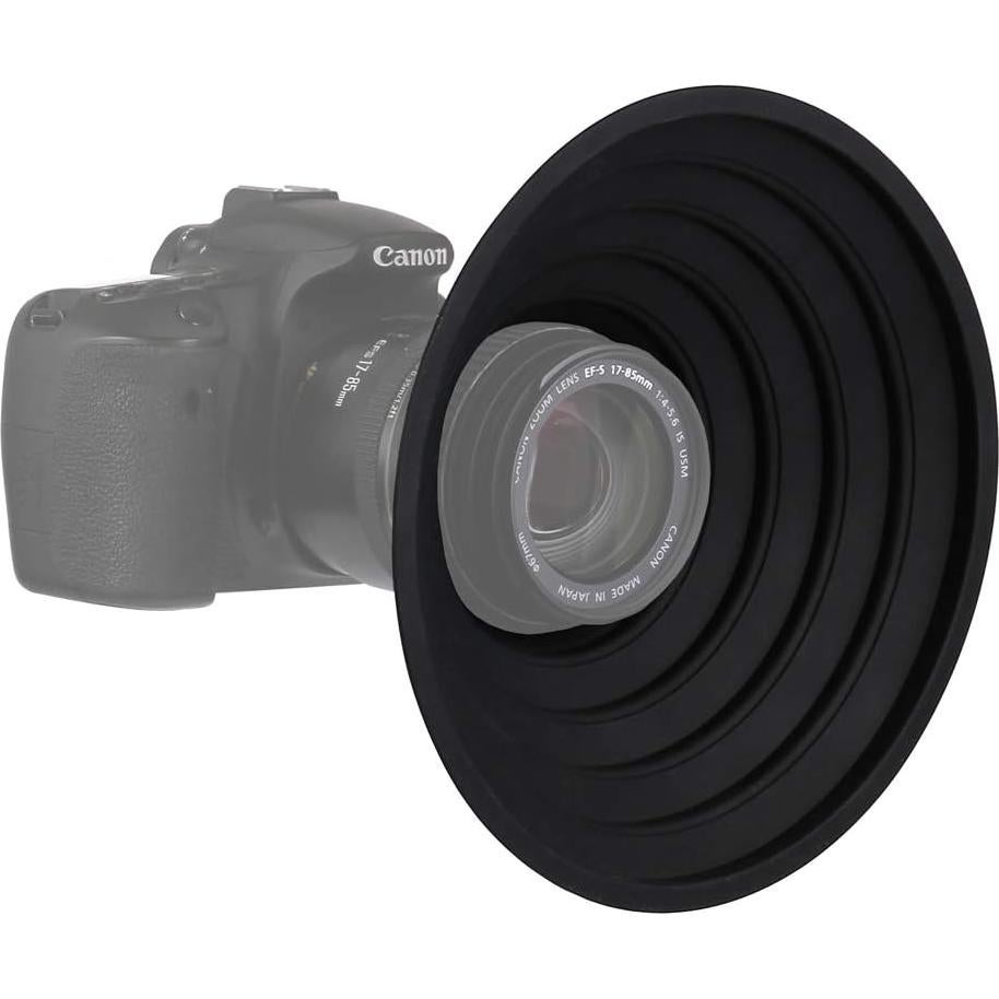 Funda de Lente Easy Hood Silicona 70-90mm Anti-reflejo