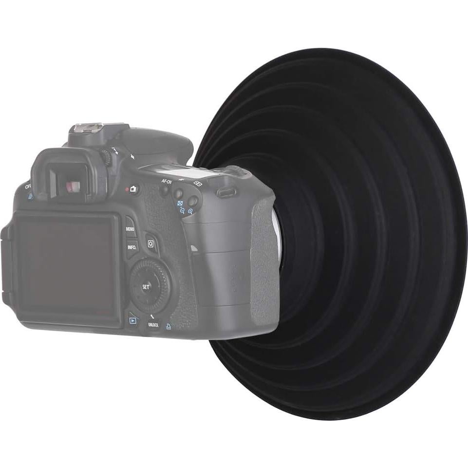 Funda de Lente Easy Hood Silicona 70-90mm Anti-reflejo