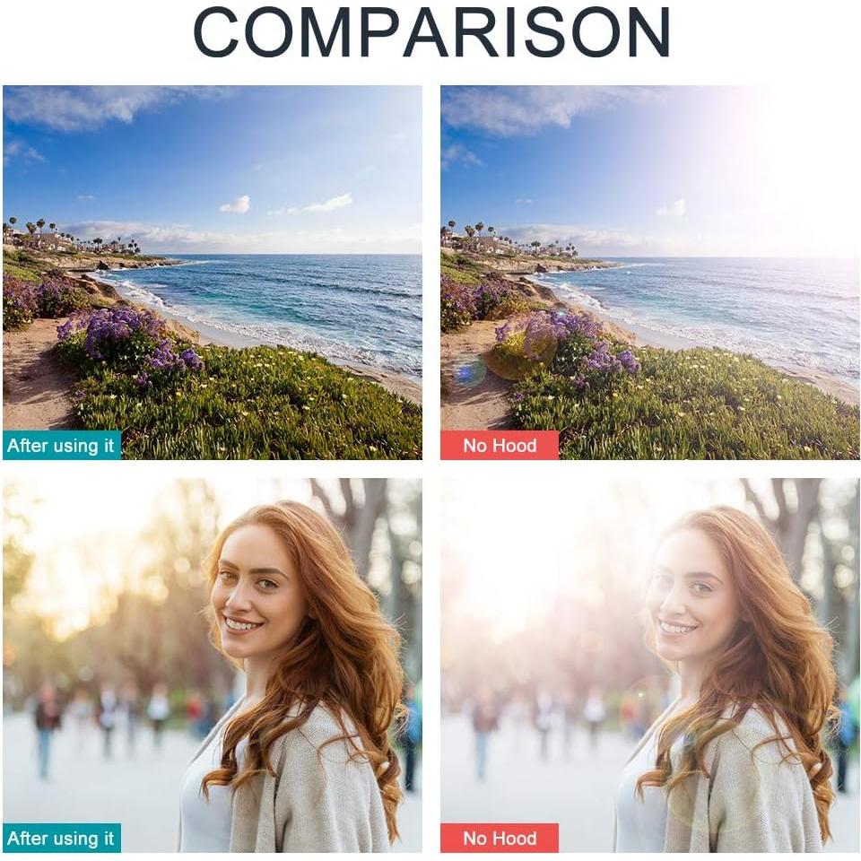 Capucha de lente gran angular 67 mm X-SweetDream + paño limpieza