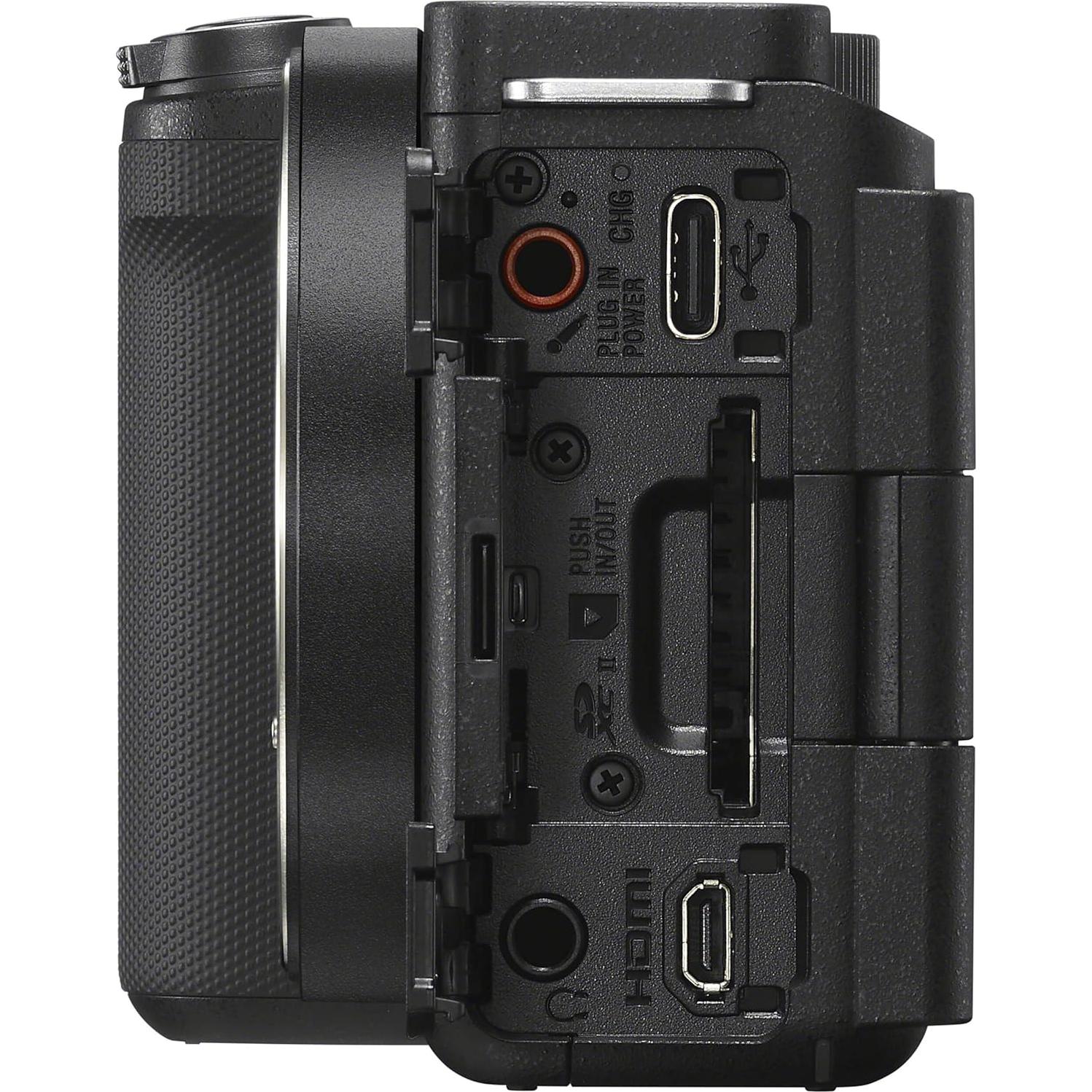 Cámara Sony ZV-E10 II + Lentes 16-50mm y 55-210mm + Accesorios