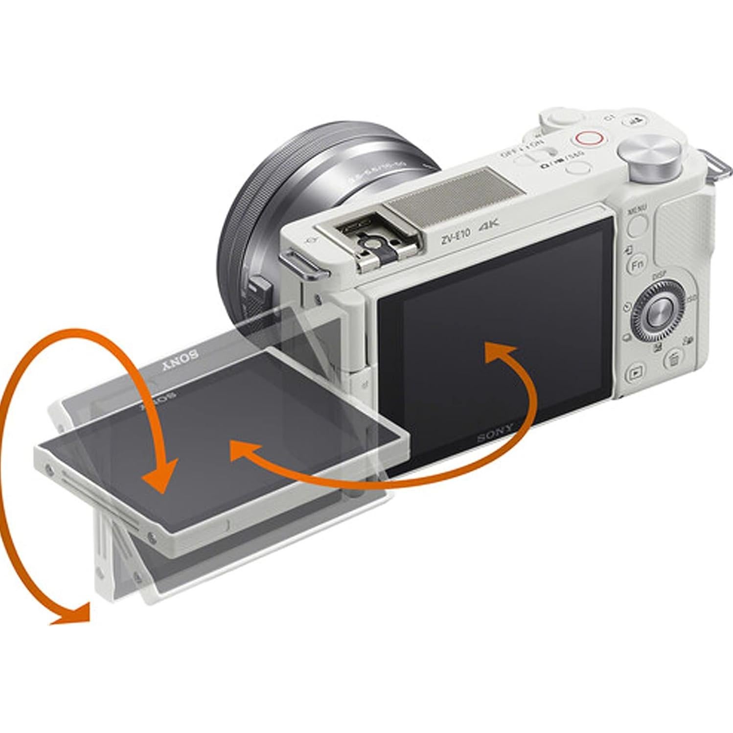 Cámara Sin Espejo Sony ZV-E10 con Lente 16-50mm y Accesorios