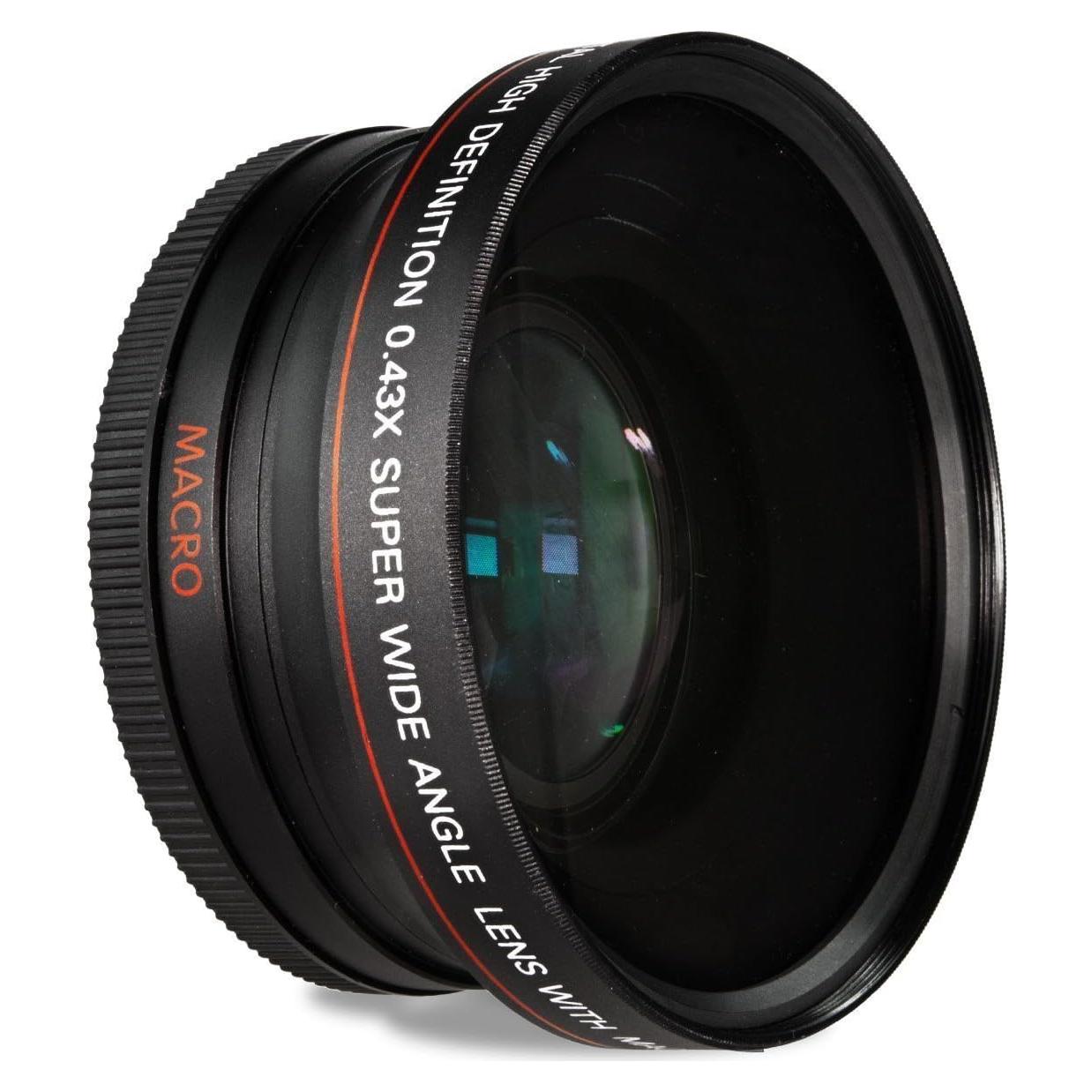 Lente Gran Angular 0.43x 55mm HDStars para Sony DSLR