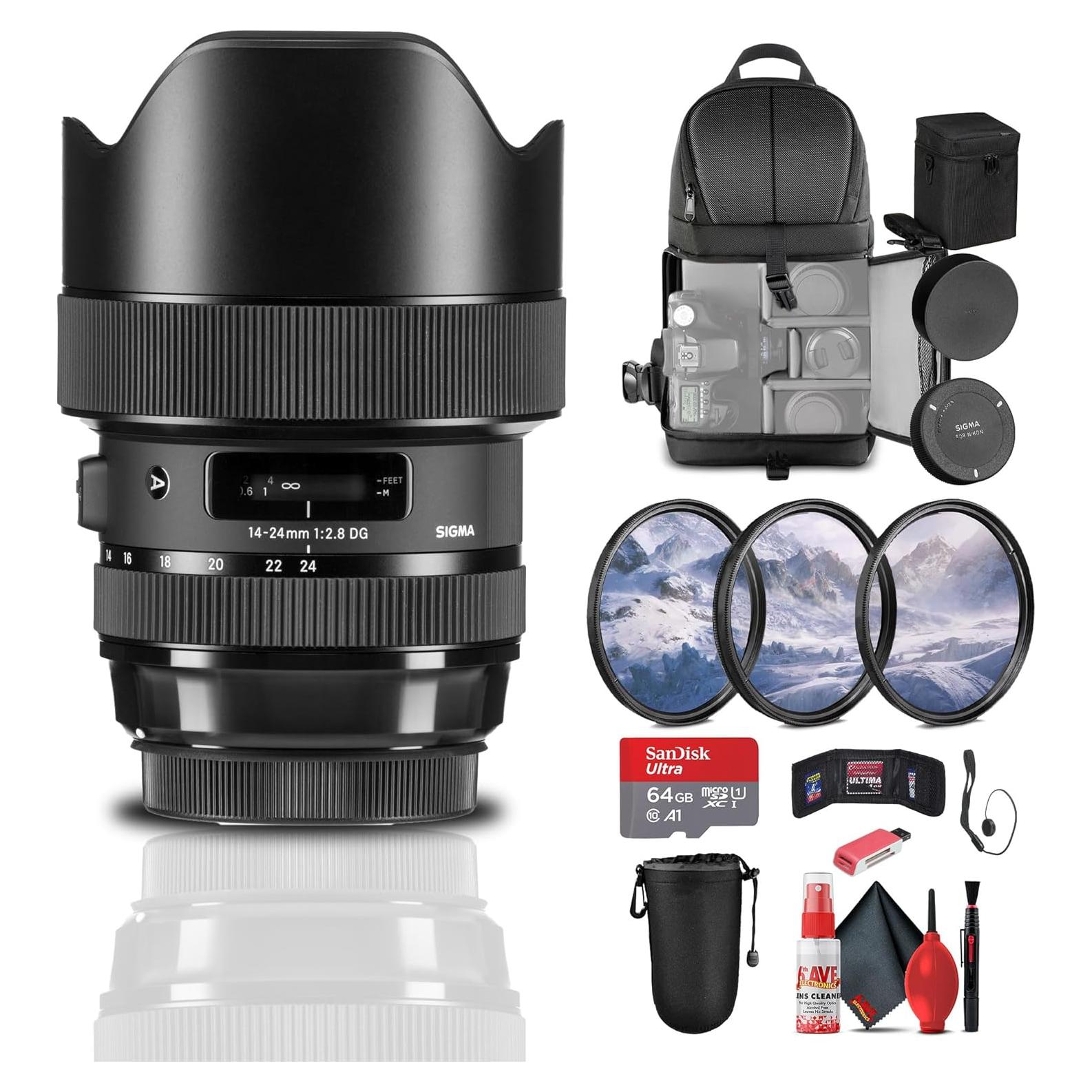 Lente Sigma 14-24mm f/2.8 DG HSM Art para Nikon F