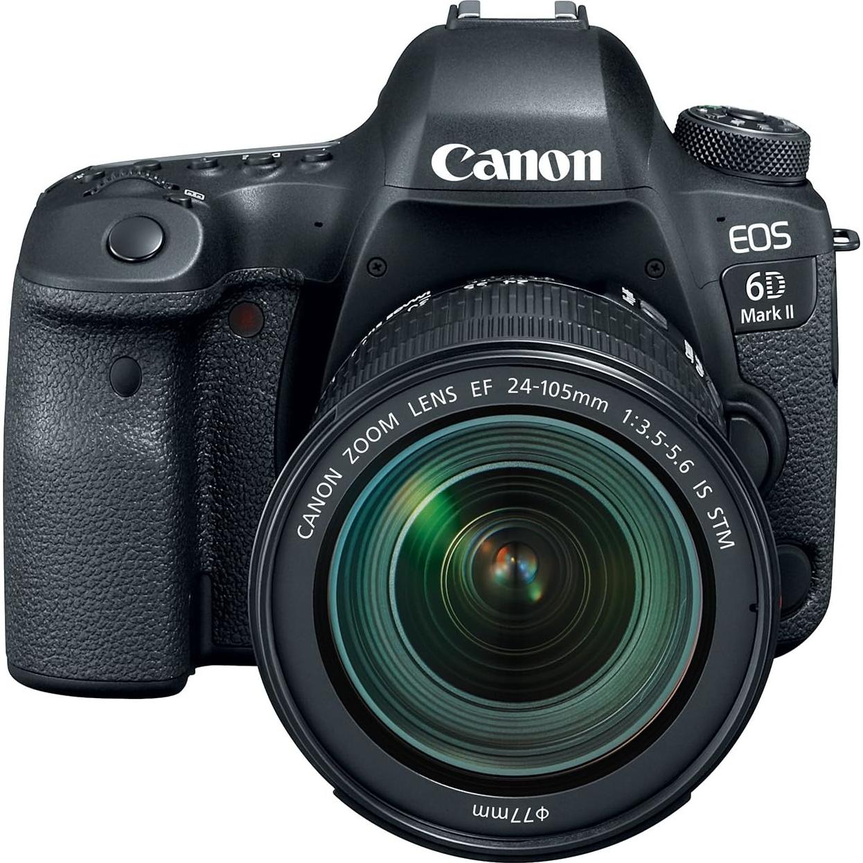 Cámara DSLR Canon EOS 6D Mark II Kit 24-105mm WiFi