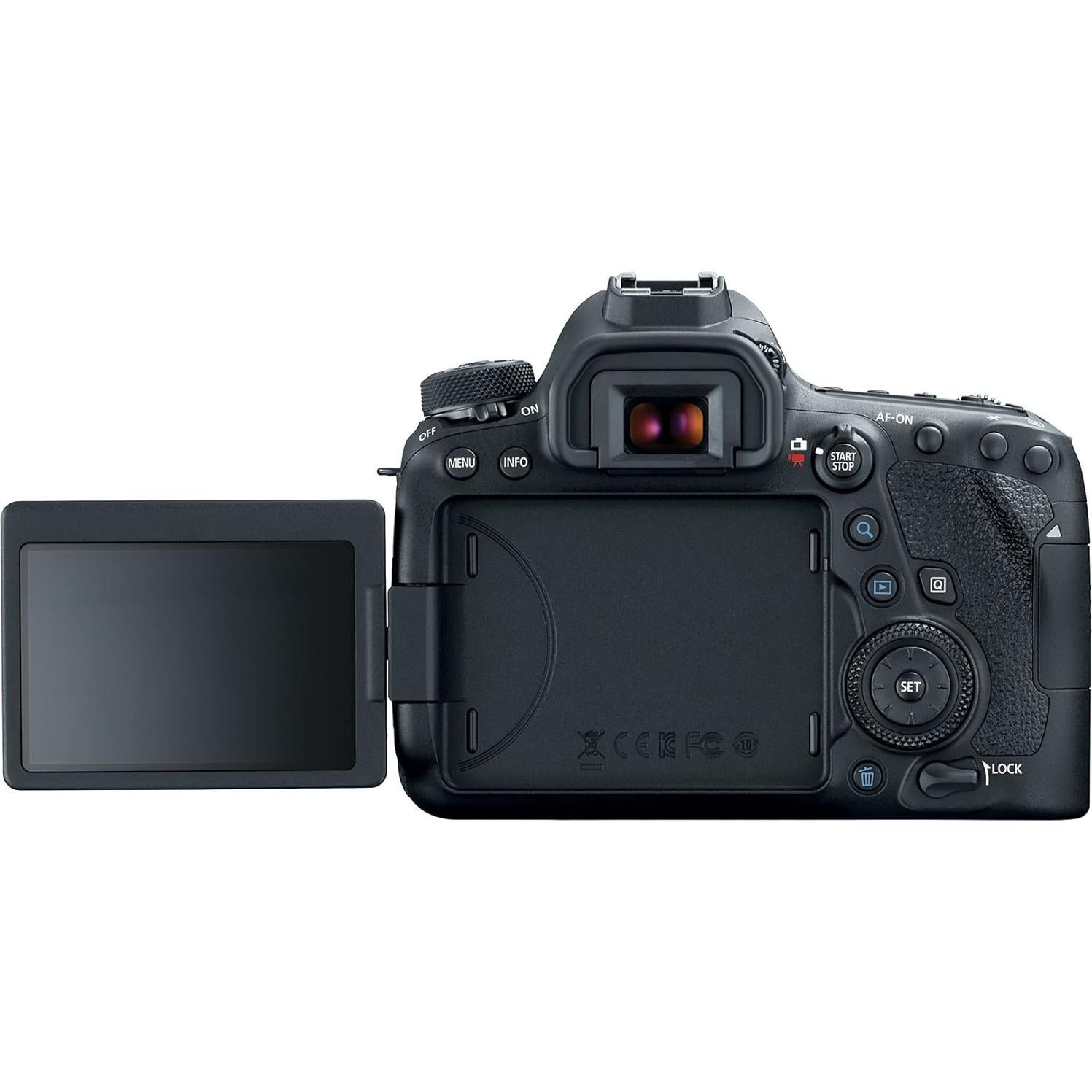 Cámara DSLR Canon EOS 6D Mark II Kit 24-105mm WiFi