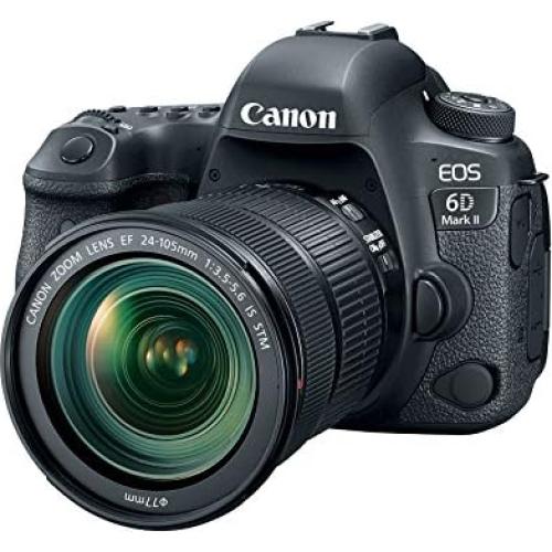 Cámara DSLR Canon EOS 6D Mark II Kit 24-105mm WiFi