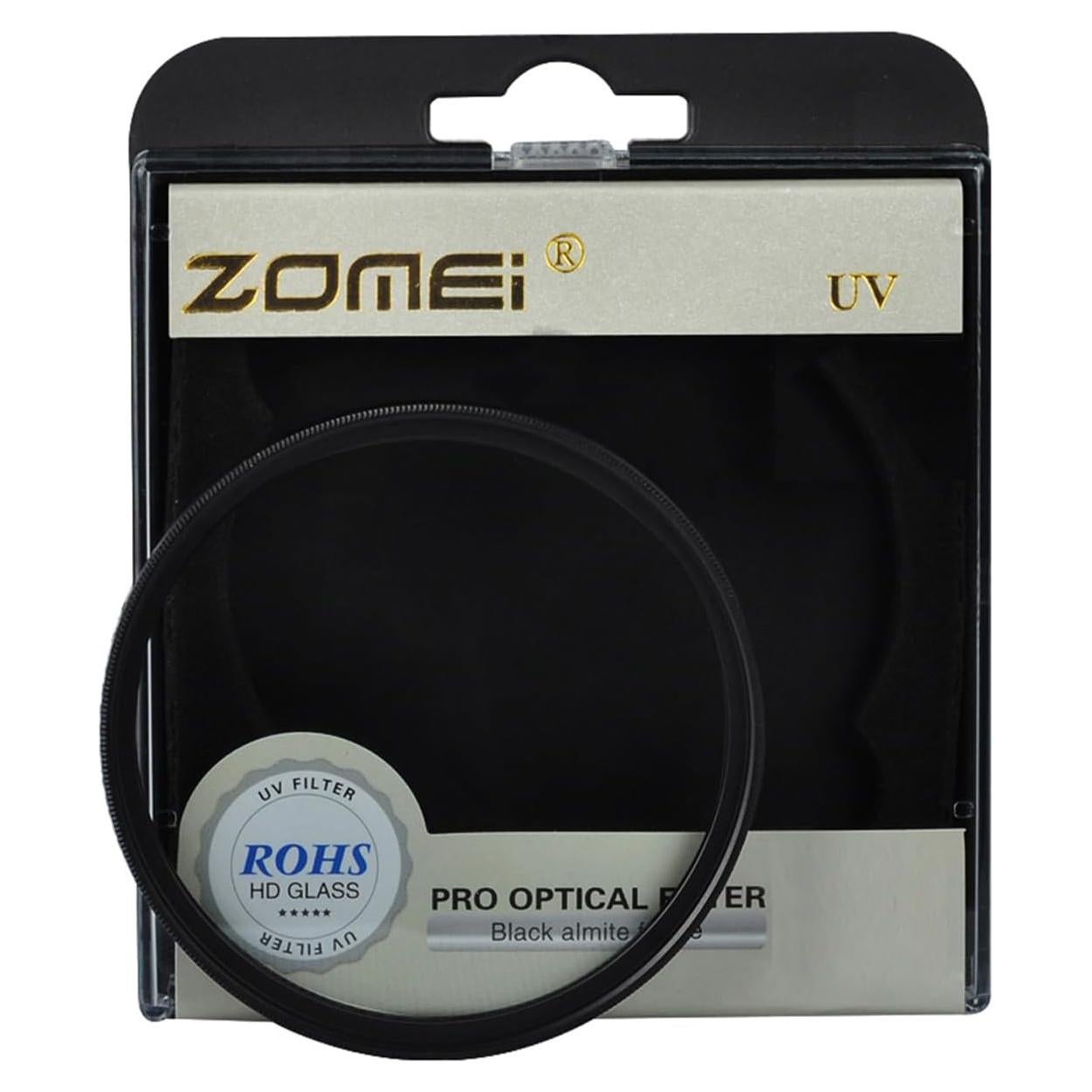 Filtro UV ZOMEI 67mm para Lentes de Cámara DSLR