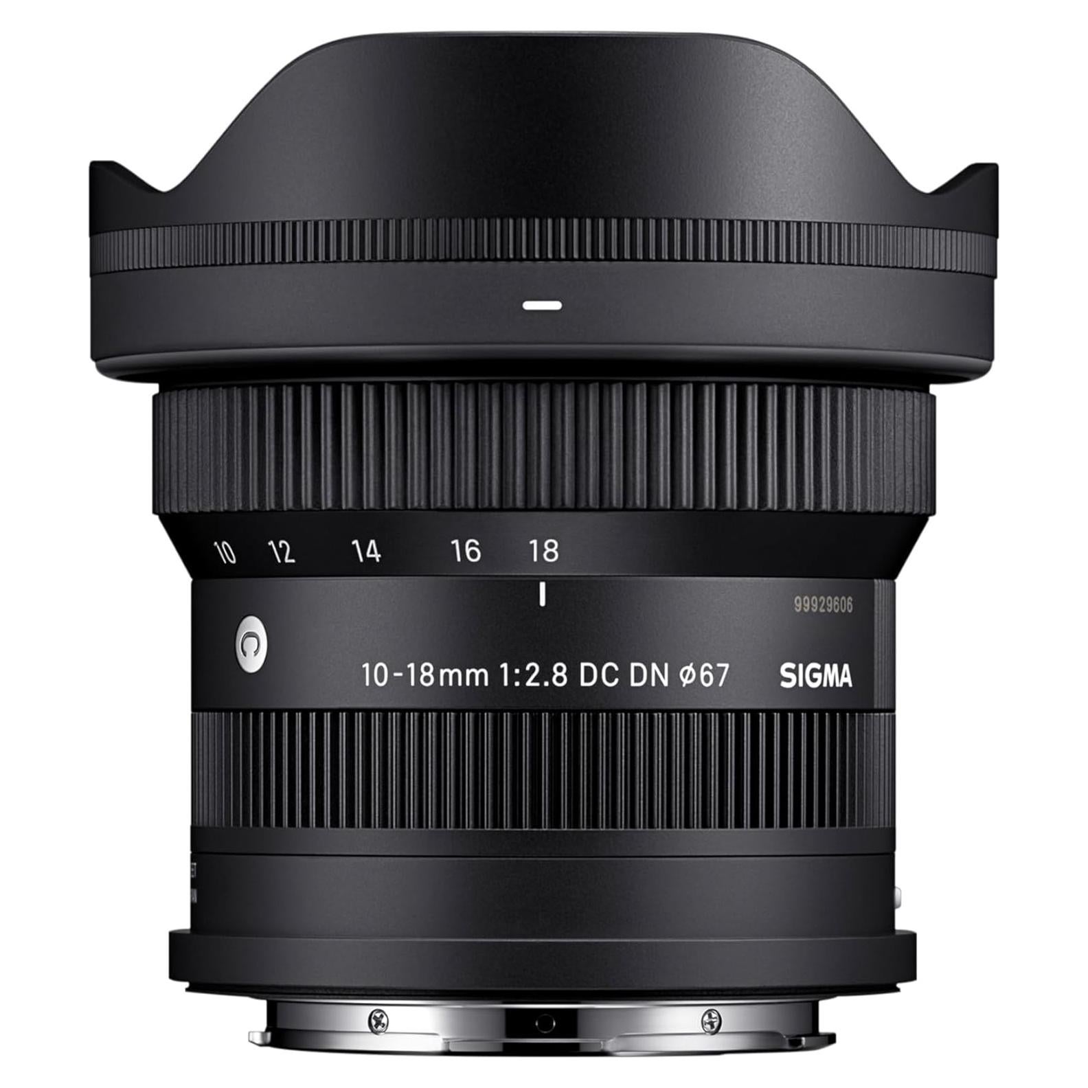 Lente Sigma 10-18mm F2.8 DC DN Montura L Ultra Gran Angular