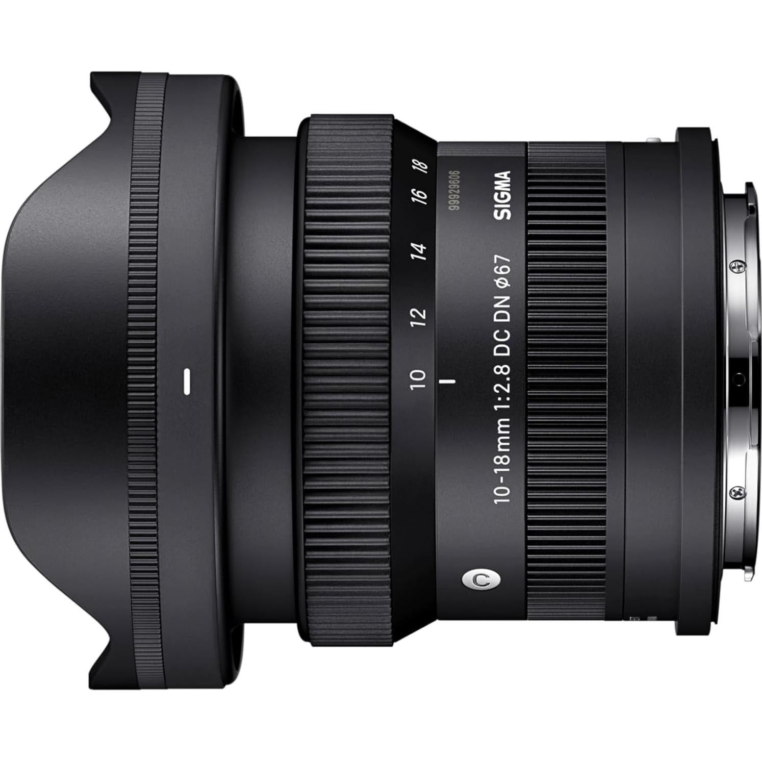 Lente Sigma 10-18mm F2.8 DC DN Montura L Ultra Gran Angular