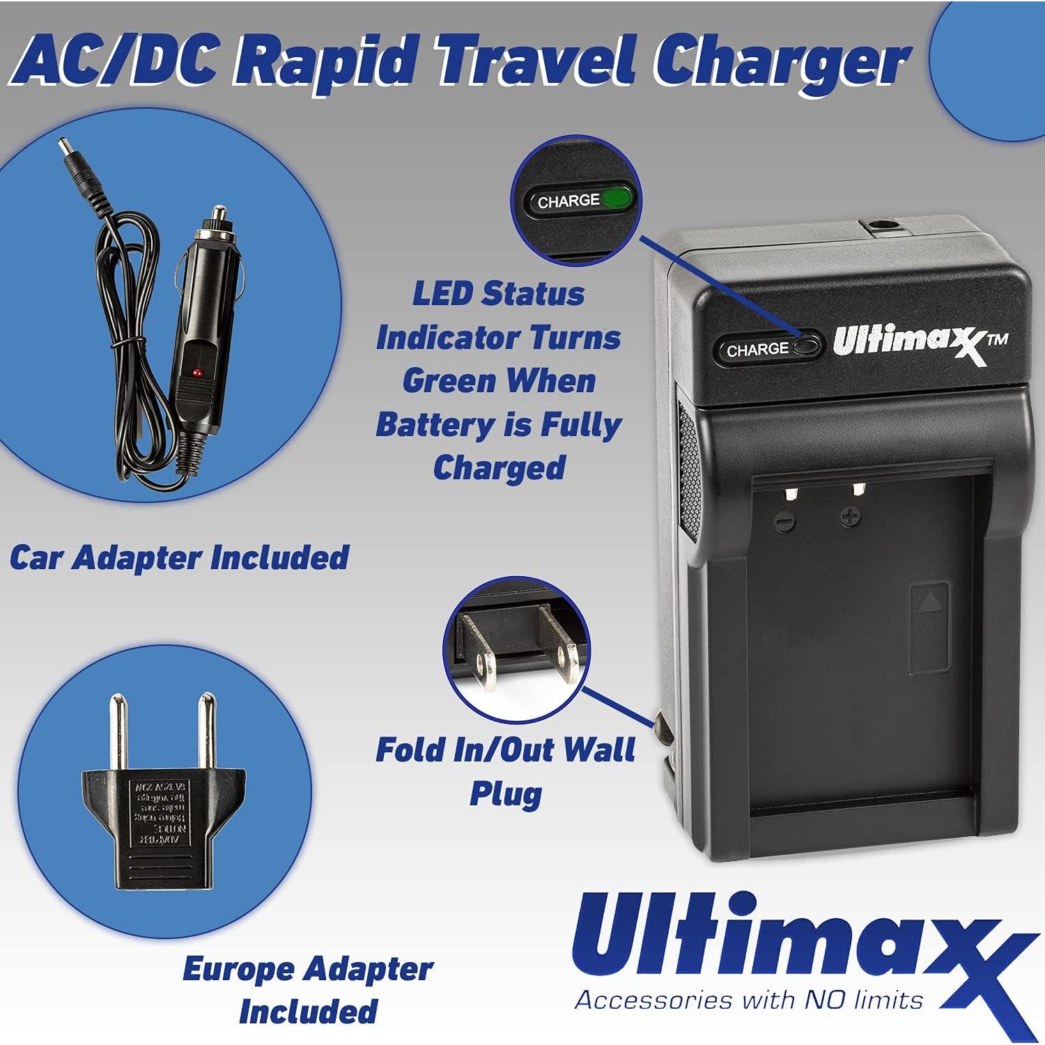 Kit de Accesorios Ultimaxx 55MM para Nikon D7100/D7200/D7500