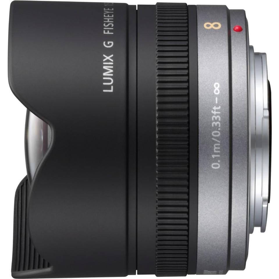 Lente Fisheye Panasonic Lumix G 8mm F3.5 Micro Cuatro Tercios