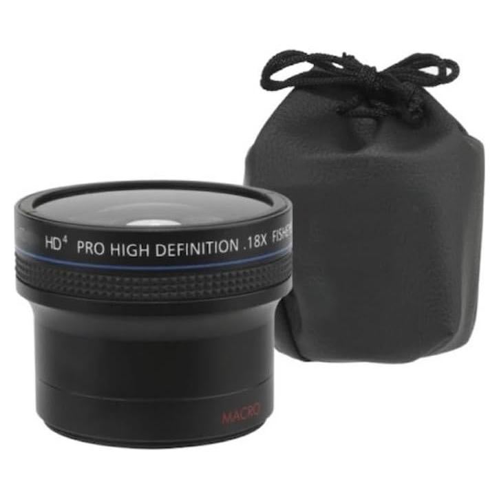 Lente Ojo de Pez HD 46mm + Lente Macro para Panasonic Lumix DMC-G7