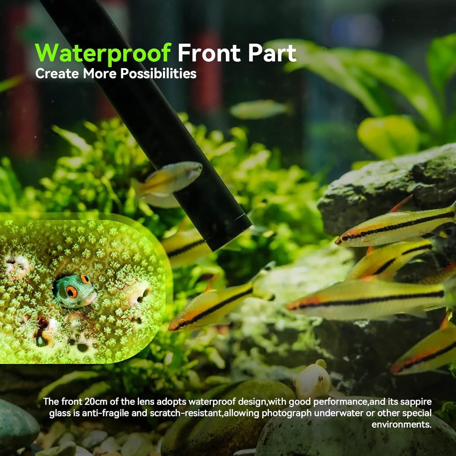 Lente Macro AstrHori 18mm F8 2X para Panasonic Olympus M43