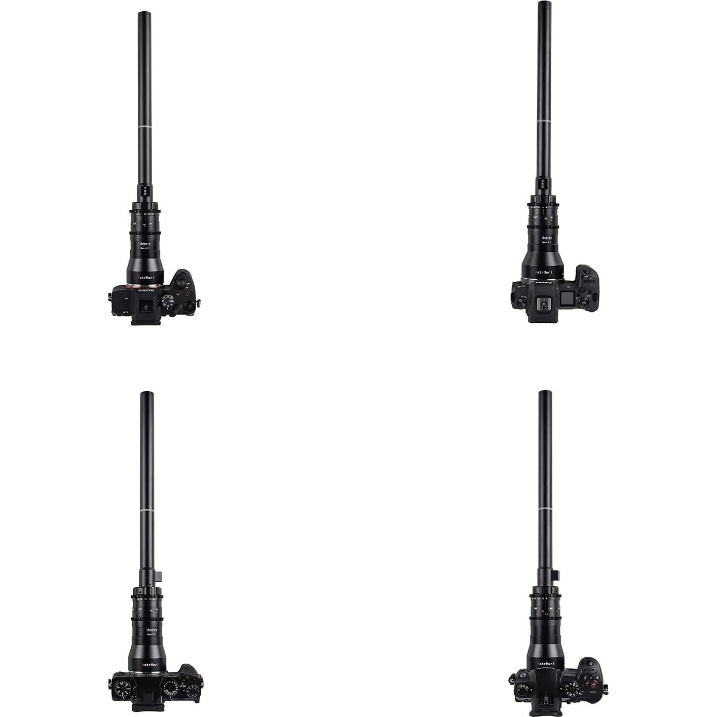 Lente Macro AstrHori 18mm F8 2X para Panasonic Olympus M43