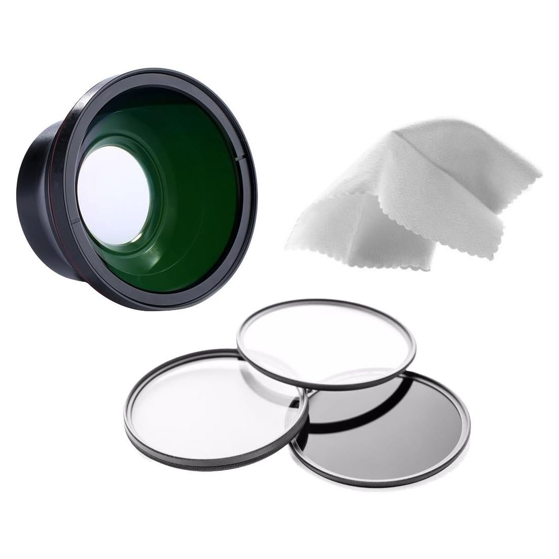 Lente Gran Angular 0.43X con Macro Digital Nc para Panasonic