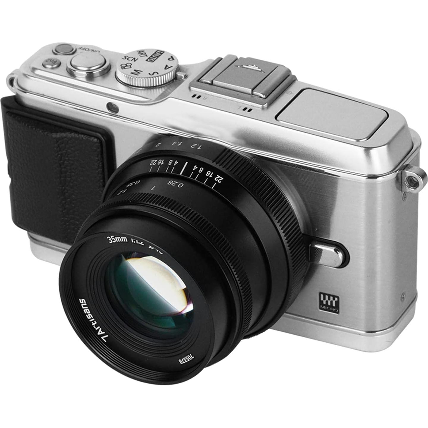 Lente Prime 35mm F1.2 7artisans para Cámaras M4/3