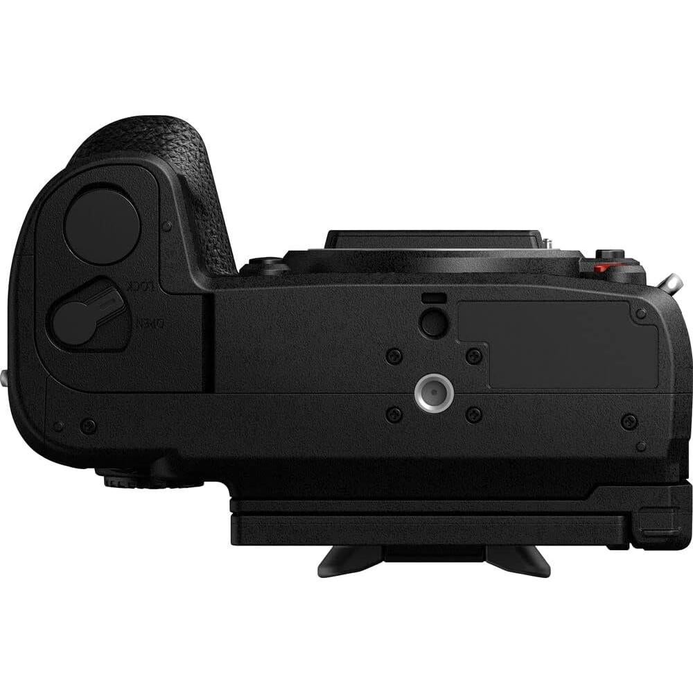 Panasonic Lumix GH6 Mirrorless Camera with 12-60mm f/2.8-4 Lens (DC-GH6LK) + Sony 64GB Tough SD Card + Filter Kit + Wide Angle Lens + Telephoto Lens + Lens Hood + More (Renewed)