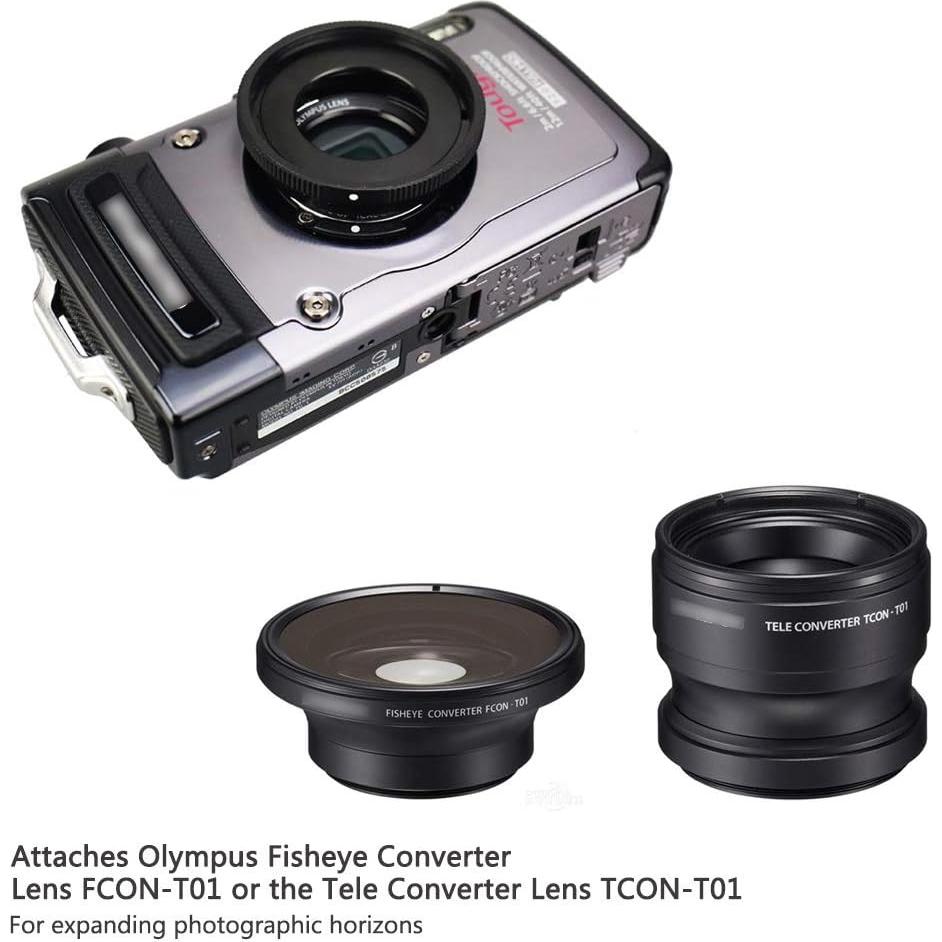 Kit de Lentes Olympus Tough TG-1 TG-2 TG-3 TG-4 TG-5 TG-6 TG-7