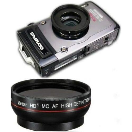 Lente Gran Angular 0.43x + Macro para Olympus Tough TG5 TG4