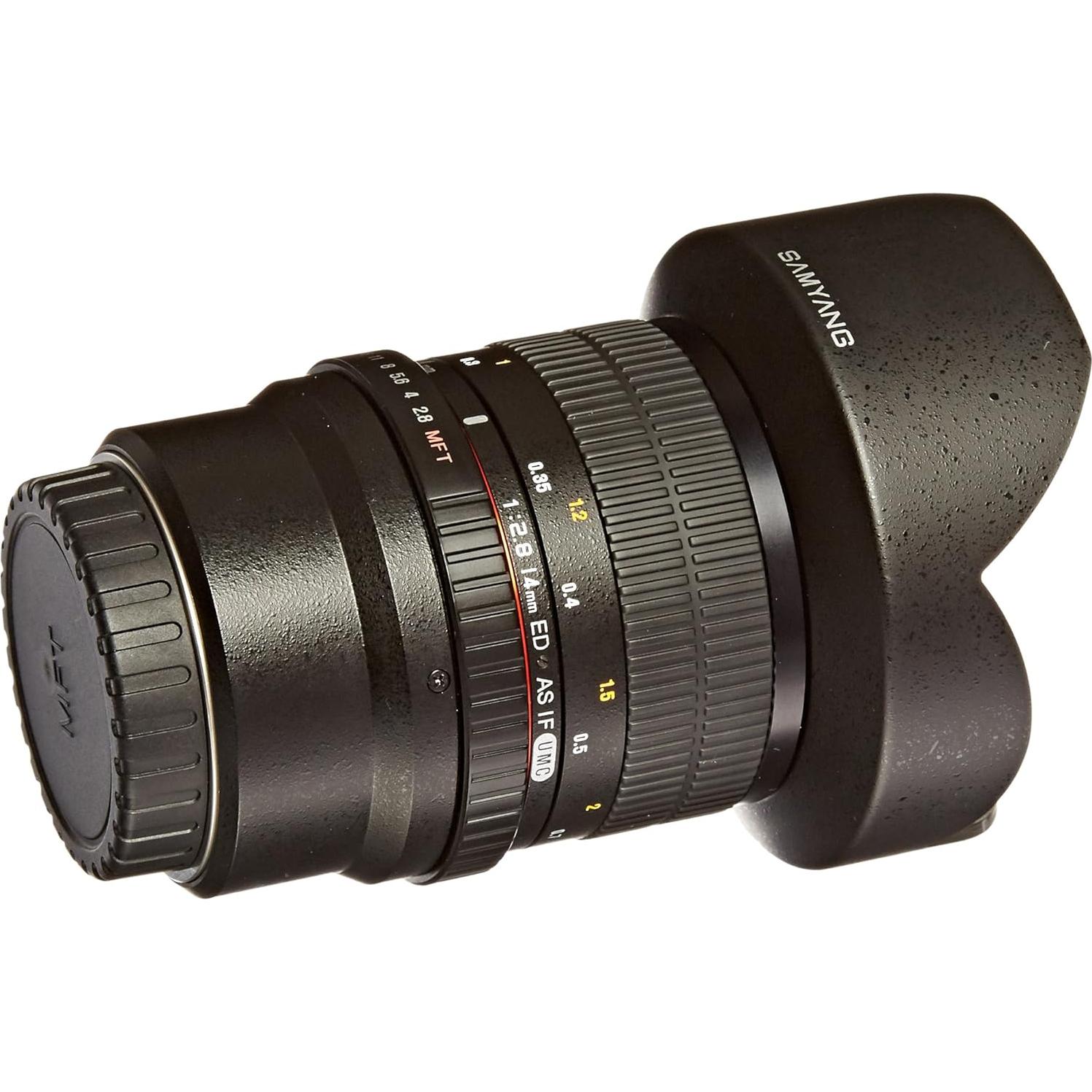 Lente Samyang 14mm F2.8 Ultra Gran Angular Micro 4/3