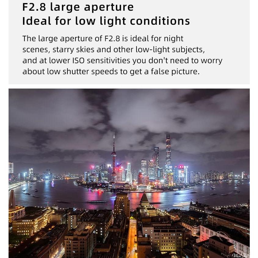 Lente Gran Angular 7artisans 12mm F2.8 II M4/3 Manual