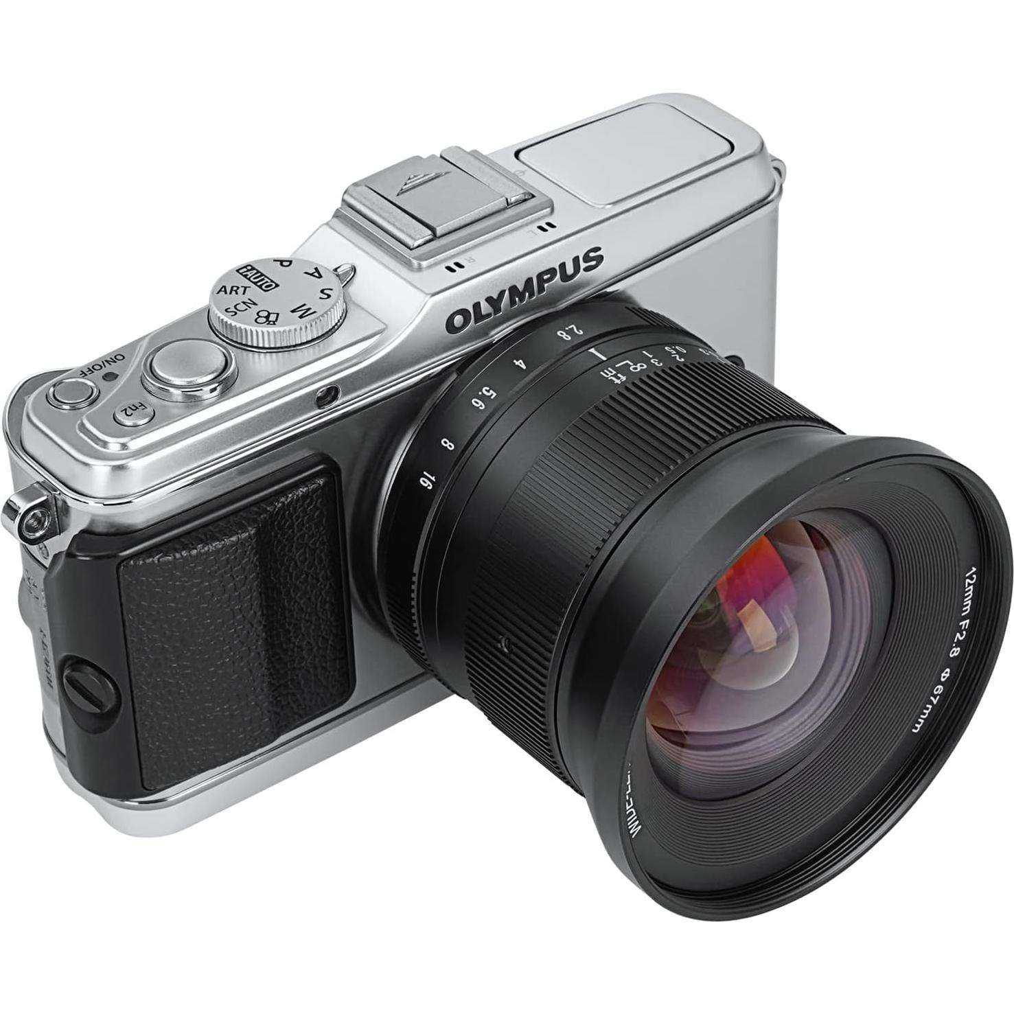 Lente Gran Angular 7artisans 12mm F2.8 II M4/3 Manual