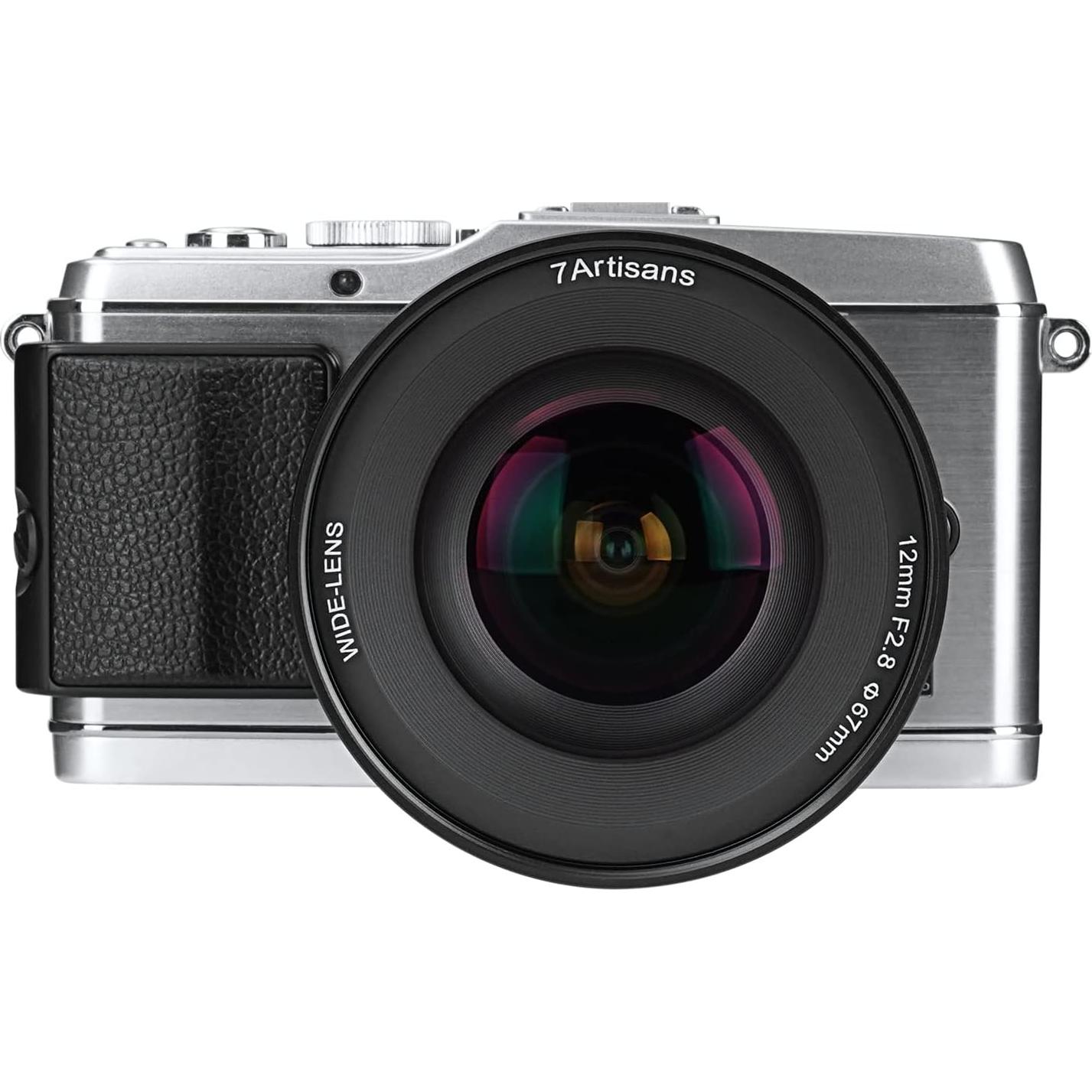 Lente Gran Angular 7artisans 12mm F2.8 II M4/3 Manual