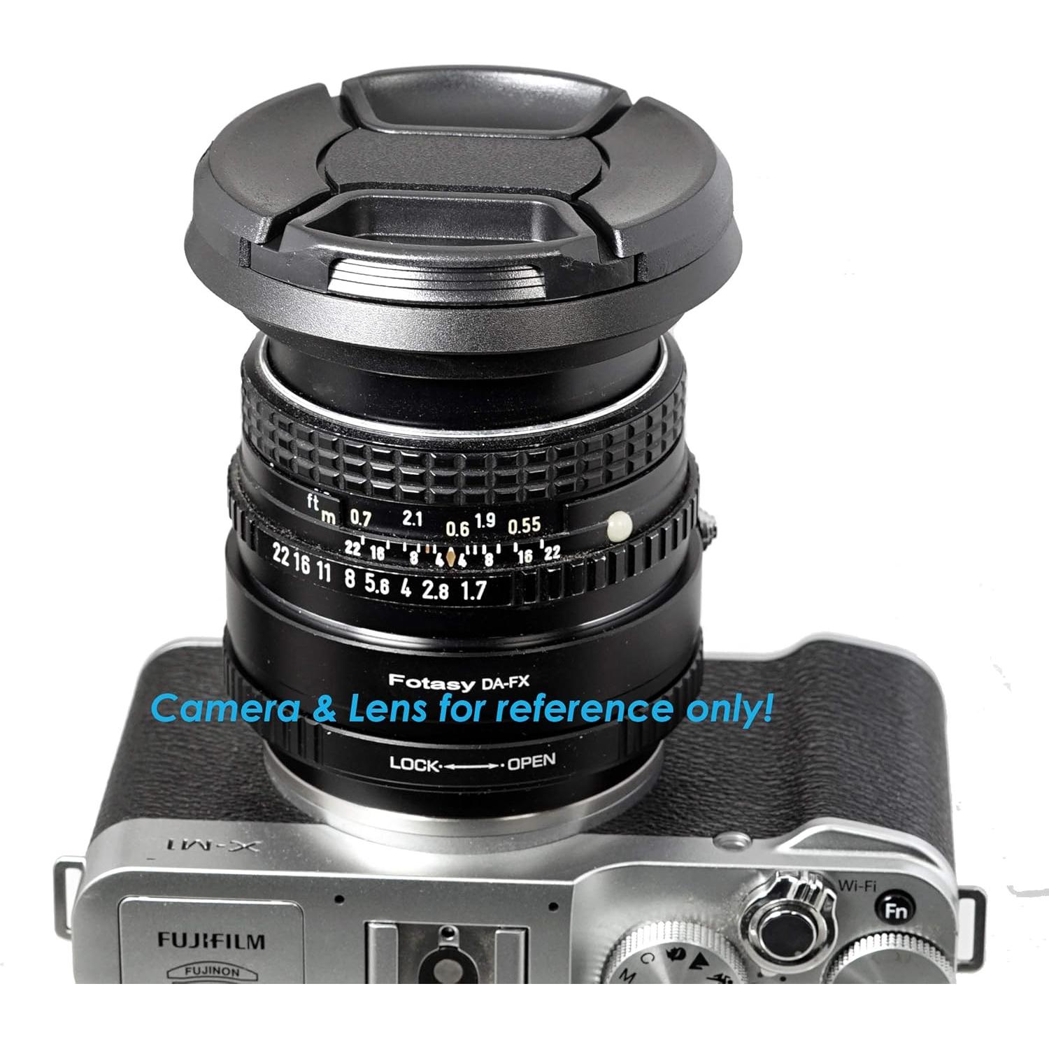 Tapa de Lente enroscable Fotasy 52mm Metal Perfil Bajo