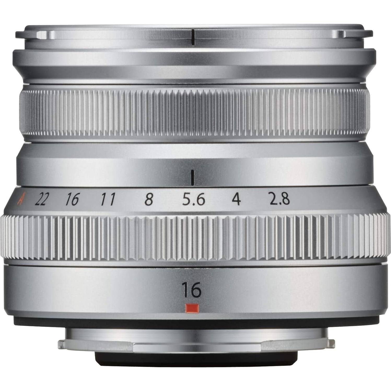Lente FUJIFILM FUJINON 16mm F2.8 Gran Angular Plata