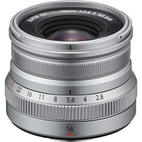 Lente FUJIFILM FUJINON 16mm F2.8 Gran Angular Plata