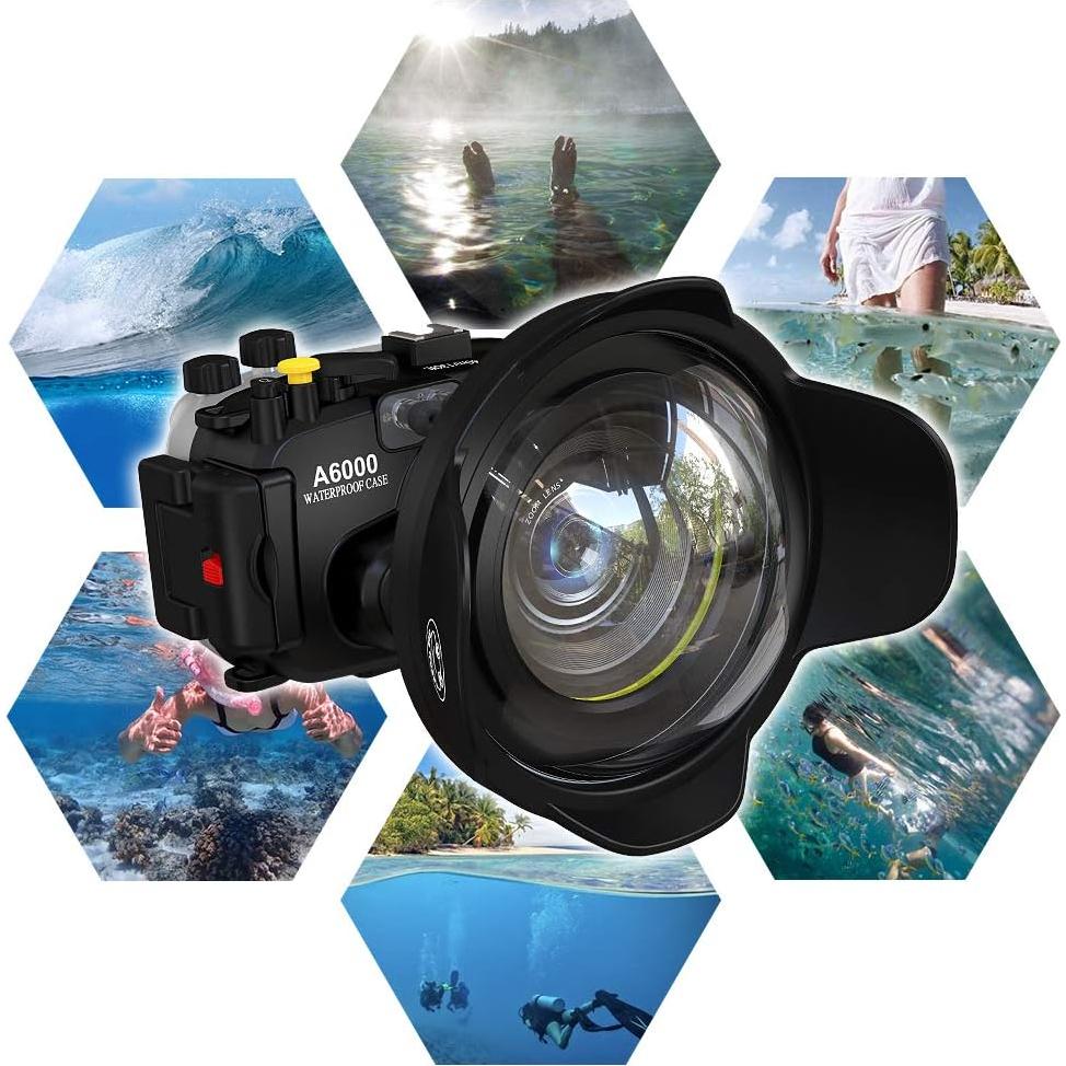 Lente Gran Angular Sea Frogs 67mm para Cámaras Subacuáticas