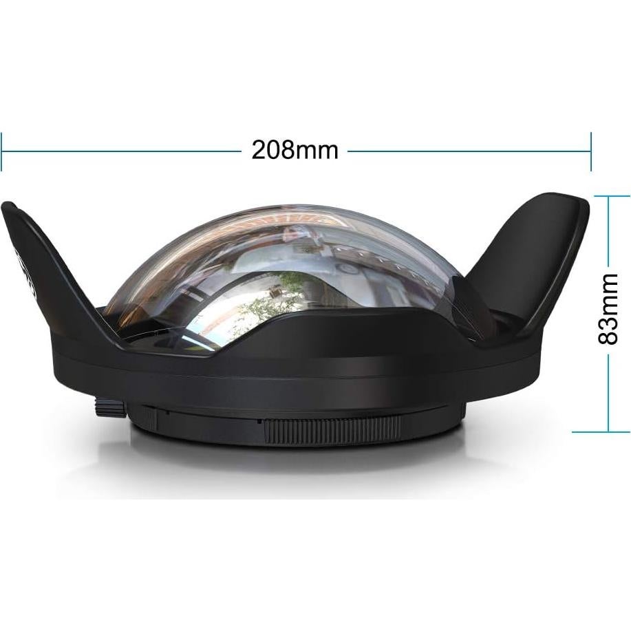 Lente Gran Angular Sea Frogs 67mm para Cámaras Subacuáticas