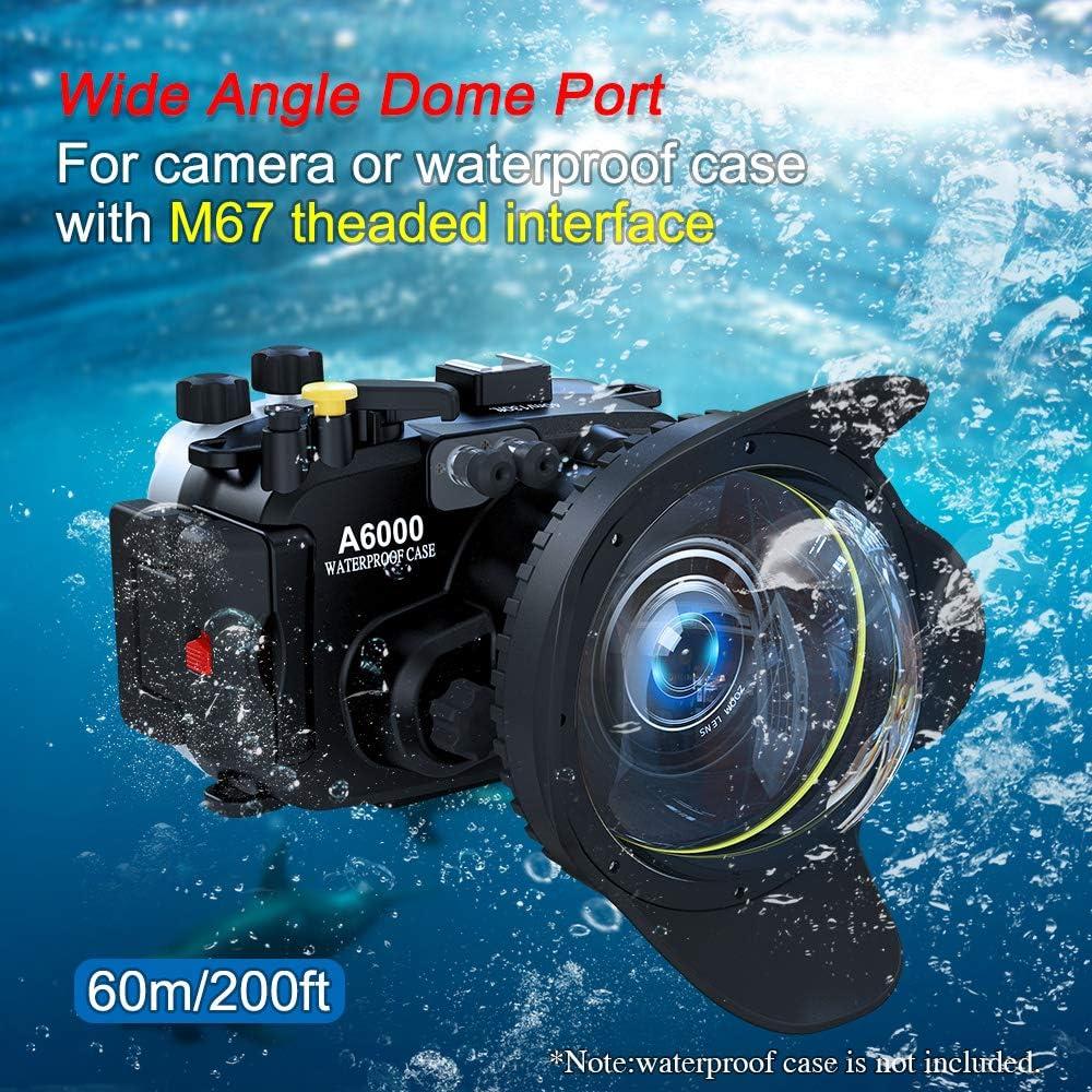 Lente Gran Angular Sea Frogs FE-1 67mm para Carcasa Submarina