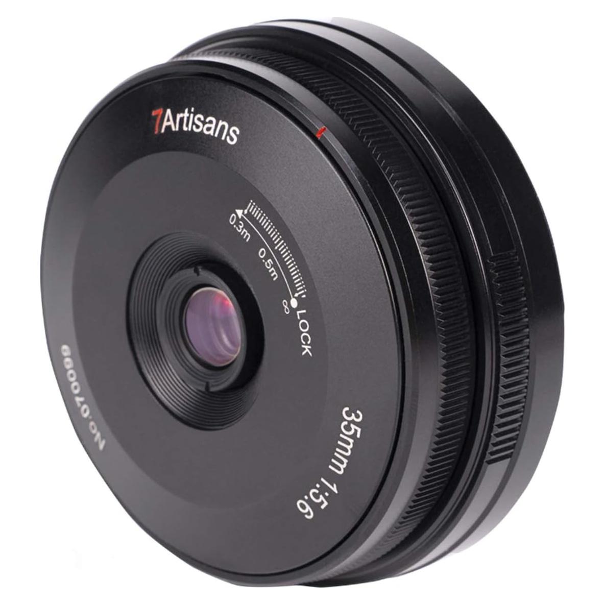 Lente 7artisans 35mm F5.6 Montura Sony E Ultra-Fina