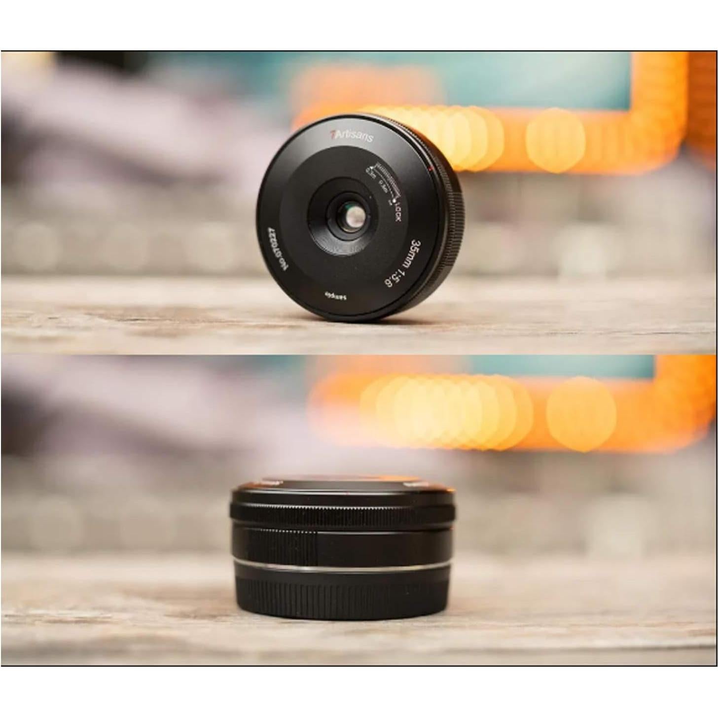 Lente 7artisans 35mm F5.6 Montura Sony E Ultra-Fina