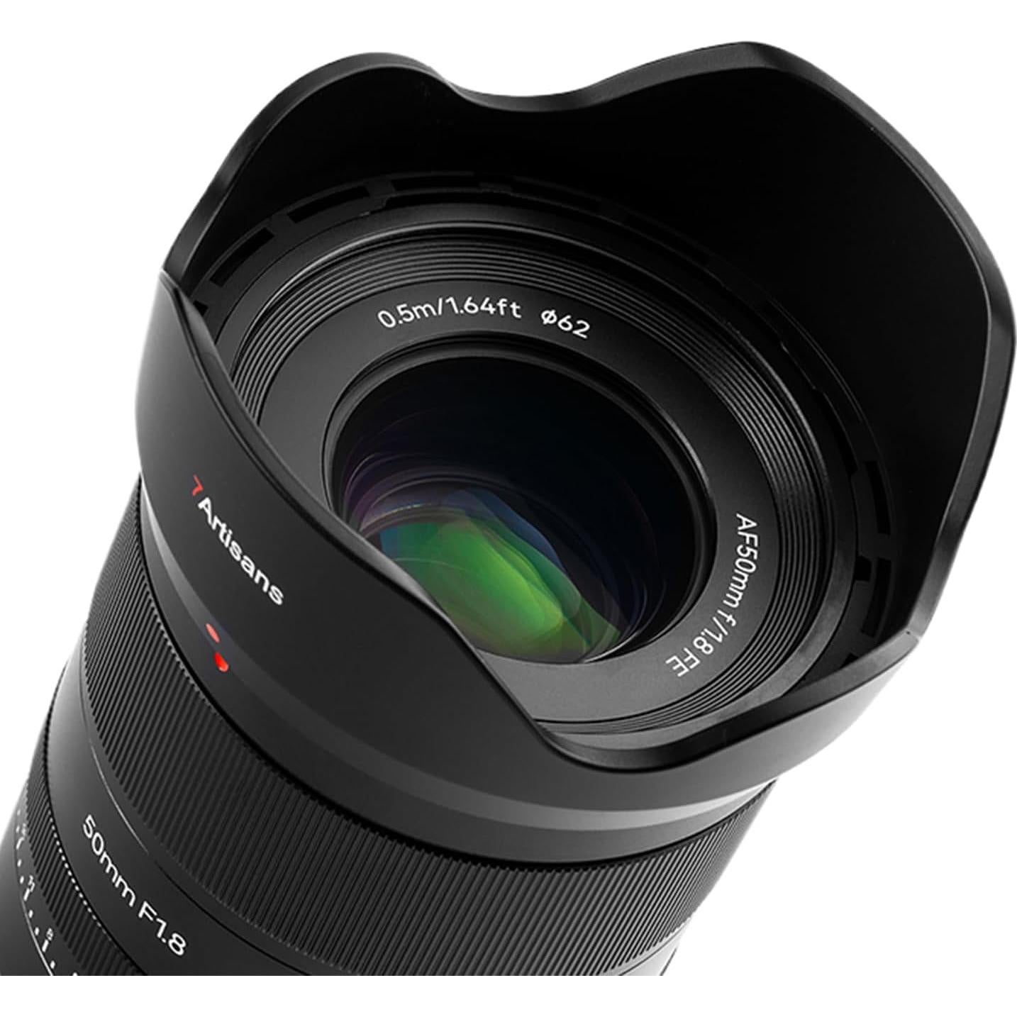 Lente 50mm F1.8 Full Frame 7artisans para Nikon Z